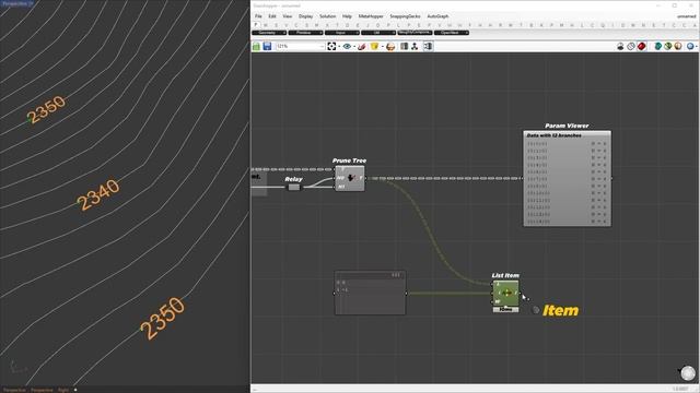 Create Topographic Surfaces from 2D CAD Files Using Grasshopper смотреть онлайн