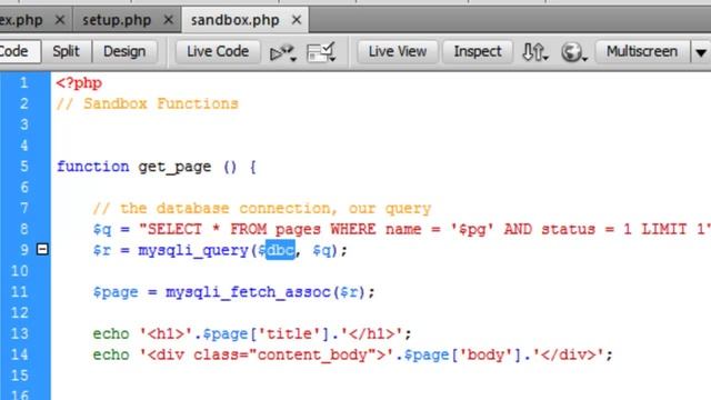 Developing a Dynamic Web site start to finish | Part 11 - Writing Functions & Code Cleanup смотреть онлайн
