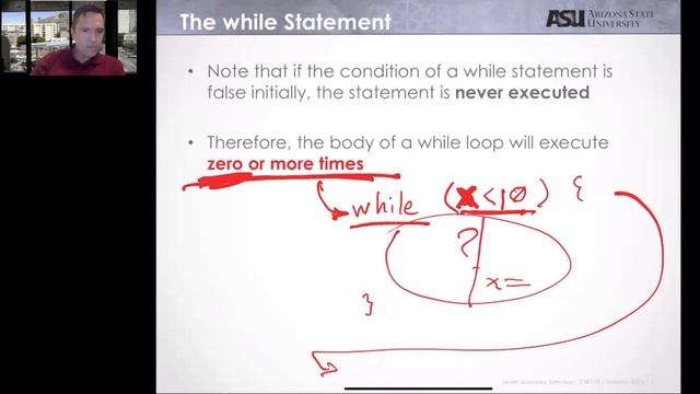CSE110 | Programming with Java | while statement смотреть онлайн
