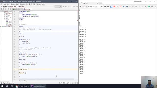 5. PHP - Learn Loops, While Loop, For Loop, ForEach loop in Urdu / Hindi смотреть онлайн