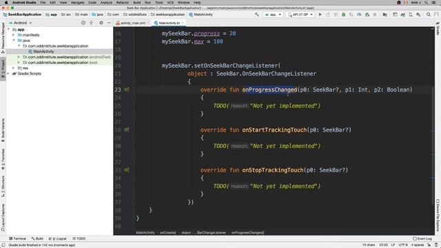 Android Development | Seek Bar смотреть онлайн