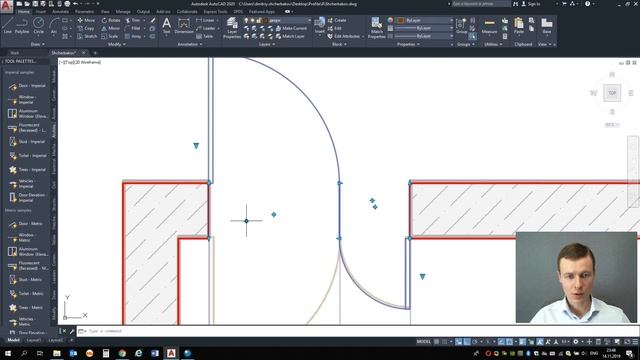 Autodesk AutoCAD. Базовый уровень. Эпизод занятия №8. Дмитрий Щербаков смотреть онлайн