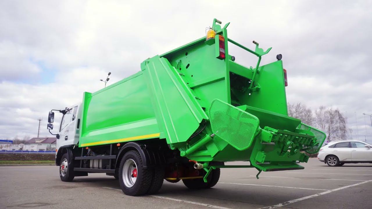 Мусоровоз на базе DONGFENG C120 смотреть онлайн