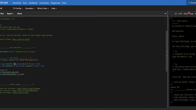 TypeScript Challenge Day 2/65 - NotAny Assertion Type Explained смотреть онлайн