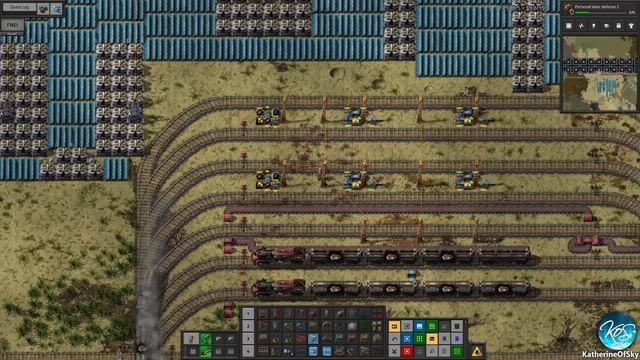 Factorio Freight Forwarding Mod 52 - RAIL UNTANGLE - Let's Play смотреть онлайн