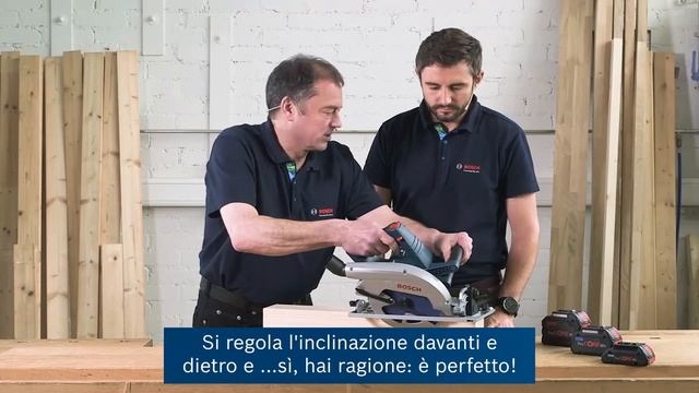 Tutto sulla sega circolare GKS 18V-68 GC Bosch Professional BITURBO Brushless смотреть онлайн