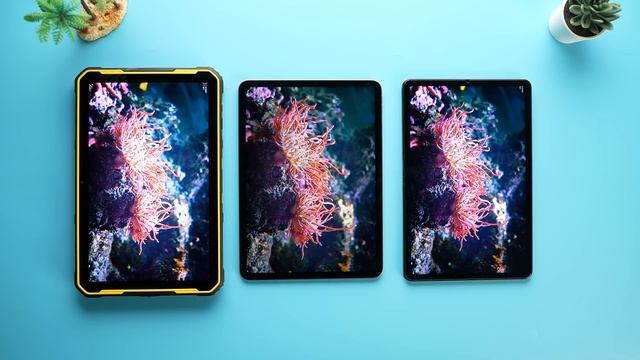 Ulefone Armor Pad 2 vs iPad Pro vs Xiaomi Pad 5 | Screen Comparison смотреть онлайн