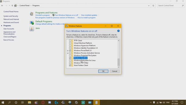 How To Enable Windows Sandbox On Windows 10 смотреть онлайн
