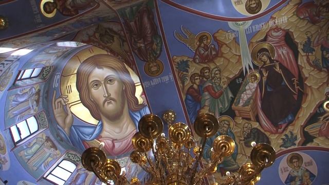 Чин великого освящения воды совершен в храмовом комплексе прп. Сергия Радонежского на Рязанке. 2021 смотреть онлайн