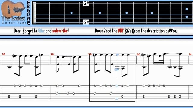 Dire Straits - So Far Away Guitar Tab смотреть онлайн