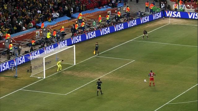 Uruguay V Ghana: Full Penalty Shoot-out | 2010 #FIFAWorldCup Quarter-Finals