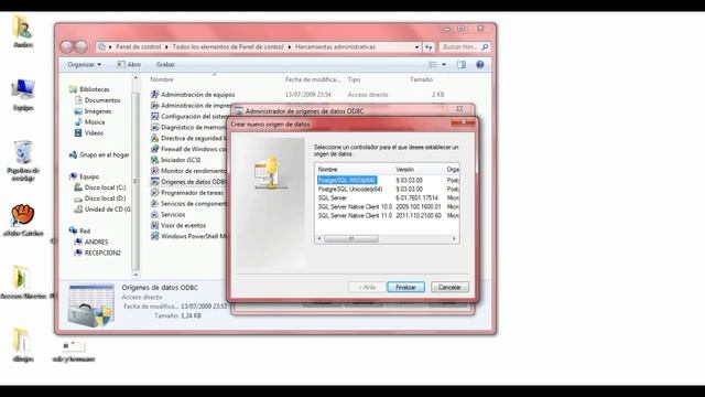 Conectar postgresql con ODBC смотреть онлайн