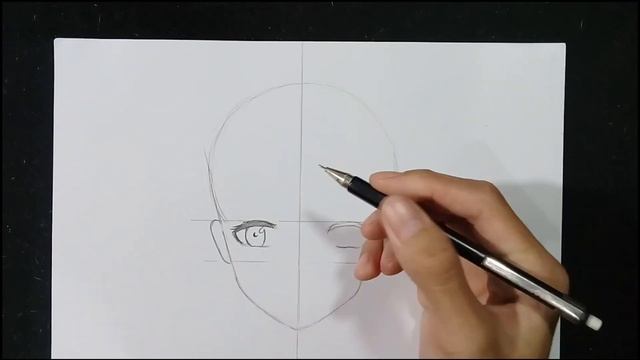 How to Draw Anime - Head and Face (Basic Anatomy Drawing) смотреть онлайн
