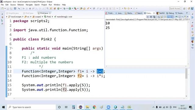 Function FI with Example || andThen & Compose | Java 8 features for Beginners смотреть онлайн