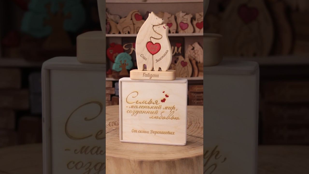 Светлая пара мишек получилась! #чтоподарить #подарок