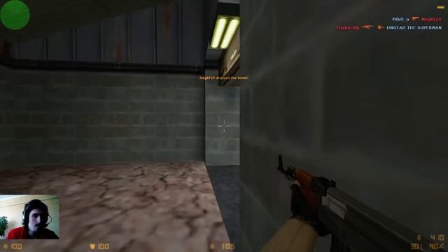 Некрос играет в Counter Strike 1.6 с подписчиками ! смотреть онлайн