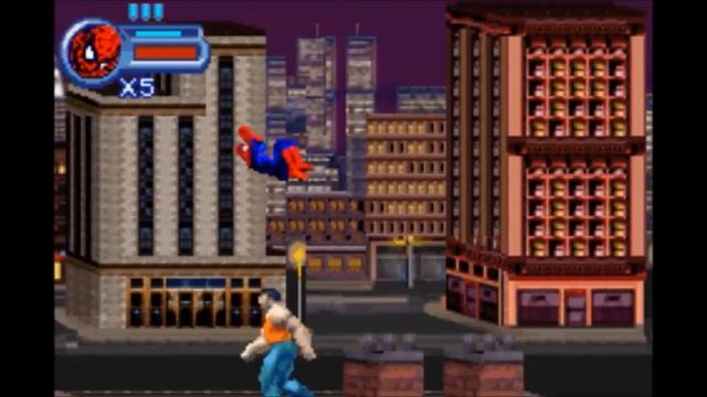 Spider-Man: Mysterio's Menace GBA Part 1 - Downtown смотреть онлайн
