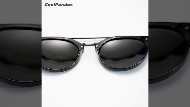 Солнцезащитные очки ainiai uv400, поляризованные с круглыми линзами tr90 в винтажном стиле смотреть онлайн