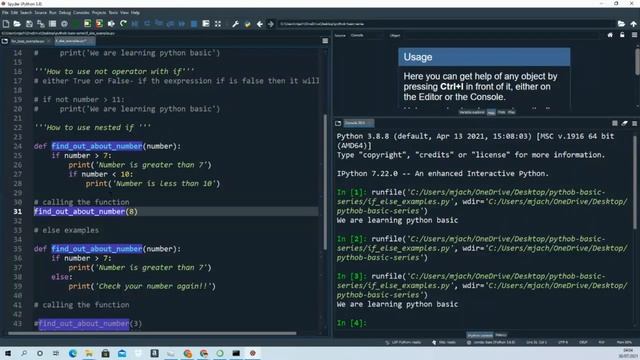 if else elif examples in python part - 24 смотреть онлайн