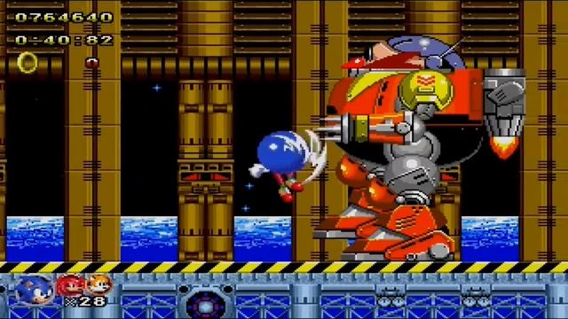 Sonic Classic Heroes Playthrough (100%) Part 8 - The Sky Fortress Of The Egg