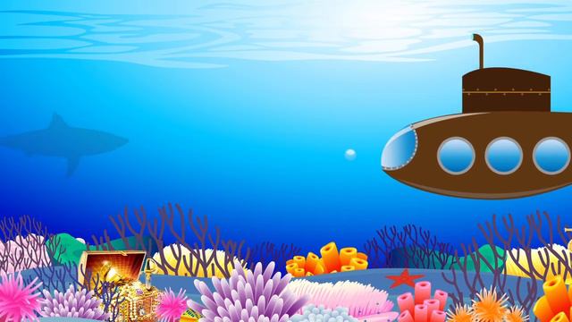 Learn Colors for Kids with Submarine / Colours Submarines / Cartoon for Kids Toddlers смотреть онлайн