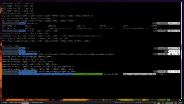Road to Kuberentes - 02 - Docker Create Images in a Private self Hosted Registry - k3s / k8s смотреть онлайн