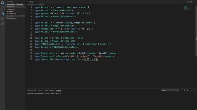 TypeScript #13 Утилиты (часть 1) смотреть онлайн