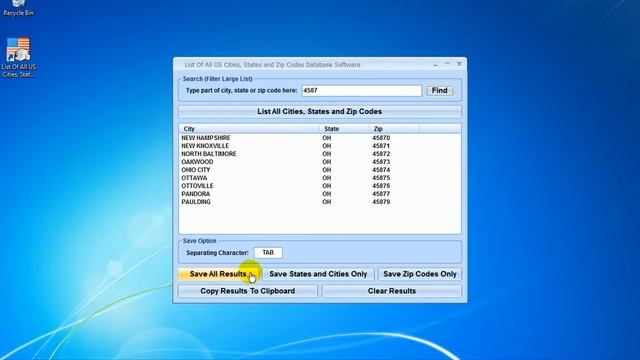 How To Use List Of All US Cities States and Zip Codes Database Software смотреть онлайн