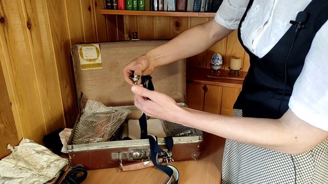Распаковка чемоданчика с сокровищами ?? посылка из дома #винтаж смотреть онлайн