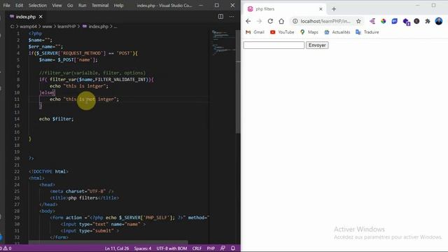 php filters filter integer شرح كاملةphp من دورة php darija смотреть онлайн