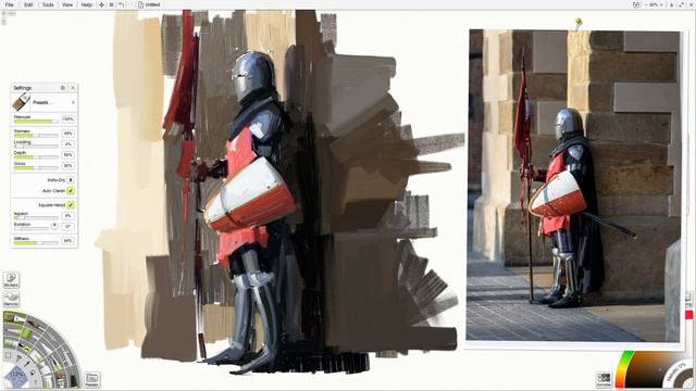 Oil Brush Painting Tips in Artrage Vitae (Imagine FX Collaboration) смотреть онлайн