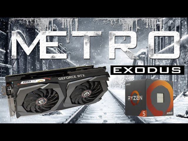Metro Exodus RTX2070 Ryzen 2600 vs OC 4GHz Ультра настройки смотреть онлайн