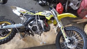 Как перевозить питбайк в Авто, закрывается багажник ))