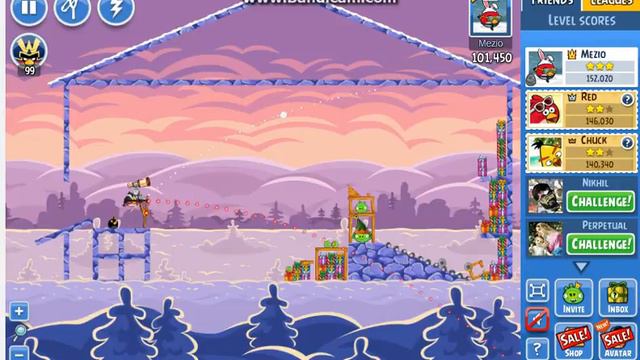 Angry Birds Friends Tournament Level 6 Week 136 Power Up Highscore смотреть онлайн