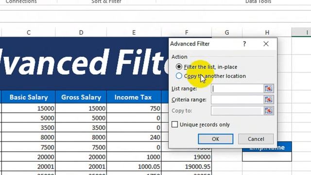 Excel Advanced Filter | Excel Functions смотреть онлайн
