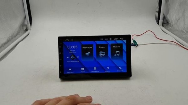 Универсальная 2DIN (176x102) магнитола 2Gb RAM Android (DSP-аудиопроцессор) HZC-7017