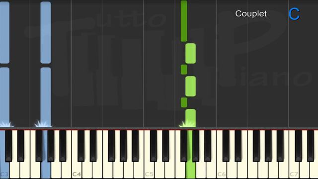 Grégory Lemarchal - Ecris L'histoire (piano Facile)