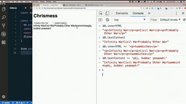 Day 2 - Morning, part 11: innerHTML, textContent, and security risks - XTBC 2018 Session 3 смотреть онлайн