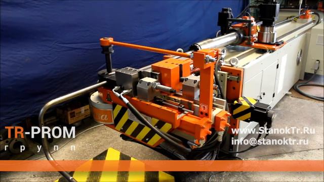 Автоматический трубогиб CNC38R3 с пробивкой смотреть онлайн