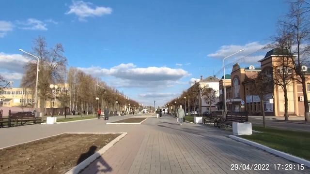 Бульвар Победы в Йошкар-Ола смотреть онлайн
