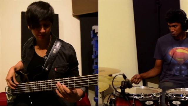Drum and Bass Jam - Yadhu and Shalini смотреть онлайн