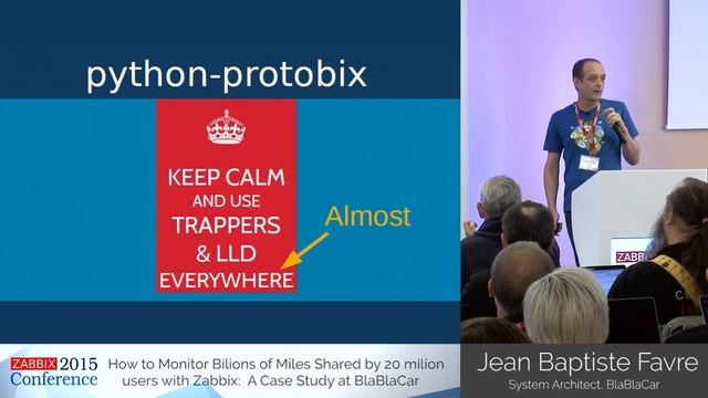 Jean Baptiste Favre - How to Monitor Bilions of Miles with Zabbix | Zabbix Conference 2015 смотреть онлайн