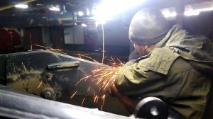 Лопнула передняя стрела на Экскаваторе-погрузчике САТ!!!