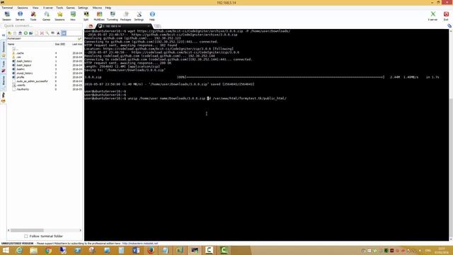 Codeigniter 3.0.6 installation on Ubuntu Server 16.04 смотреть онлайн
