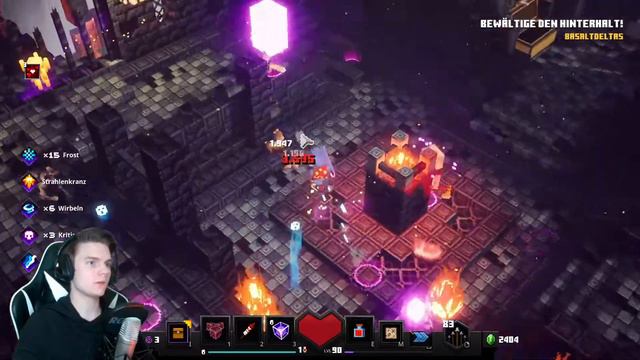 Auf der Suche nach der Netherfestung | Minecraft Dungeons Flame Of The Nether #28 смотреть онлайн