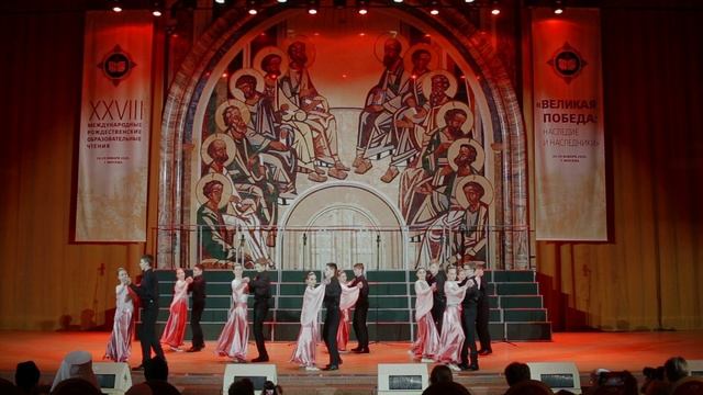 Вальс "Нежность" - хореографический коллектив "Радуга", ВПО "СПАС" смотреть онлайн