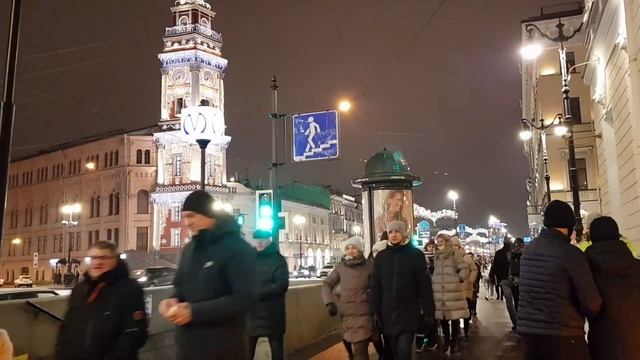 НЕВСКИЙ ПРОСПЕКТ В САНКТ-ПЕТЕРБУРГЕ, что посмотреть в питере, достопримечательности ПИТЕРА смотреть онлайн