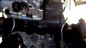 Снятие кпп первый раз и разница нш насоса левый правый.