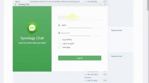 Synology Chat setup