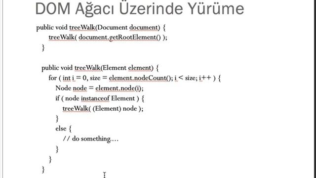 Bilgi Sistemleri 5. Ders - XML DOM смотреть онлайн